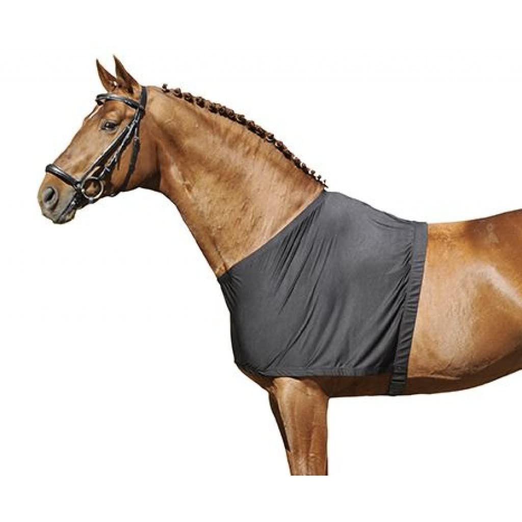 HKM 4000315310548 Brustscheuerschutz9100 Schwarzxs Schwarz Grösse XS (für Rückenlänge 125 cm), Schwa