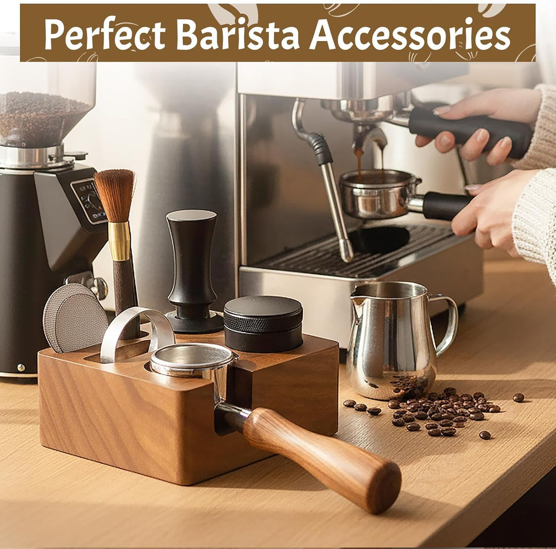 Tamperstation 58mm, Espresso Tamper Station für Siebträger Zubehör