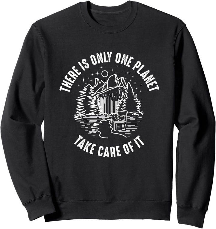 Es gibt nur einen Planeten Klimaschutz Sweatshirt