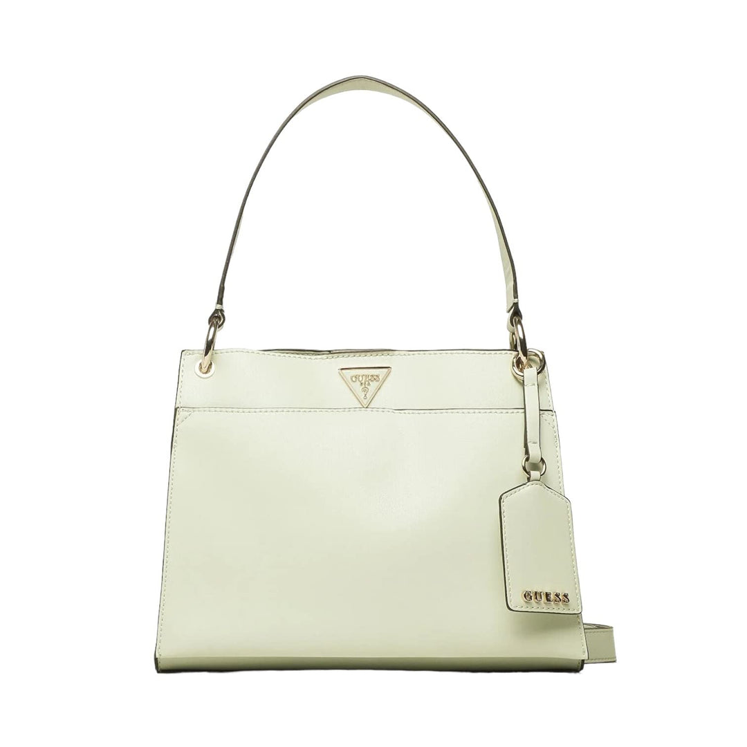GUESS Damen Handtaschen BASILEA GIRLFRIEND SATCHEL HWVG8741060 Grün, Grün