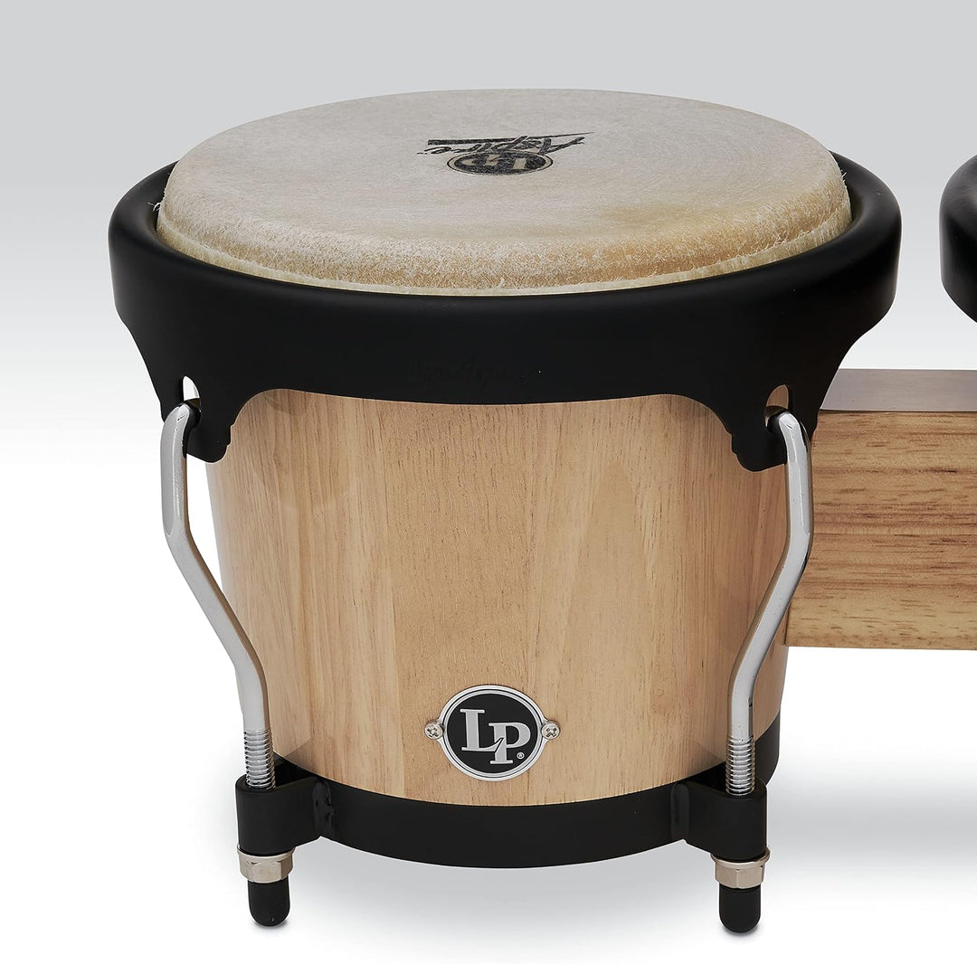 LP Latin Percussion LP810502 Aspire Wood Bongo Natural, Natural