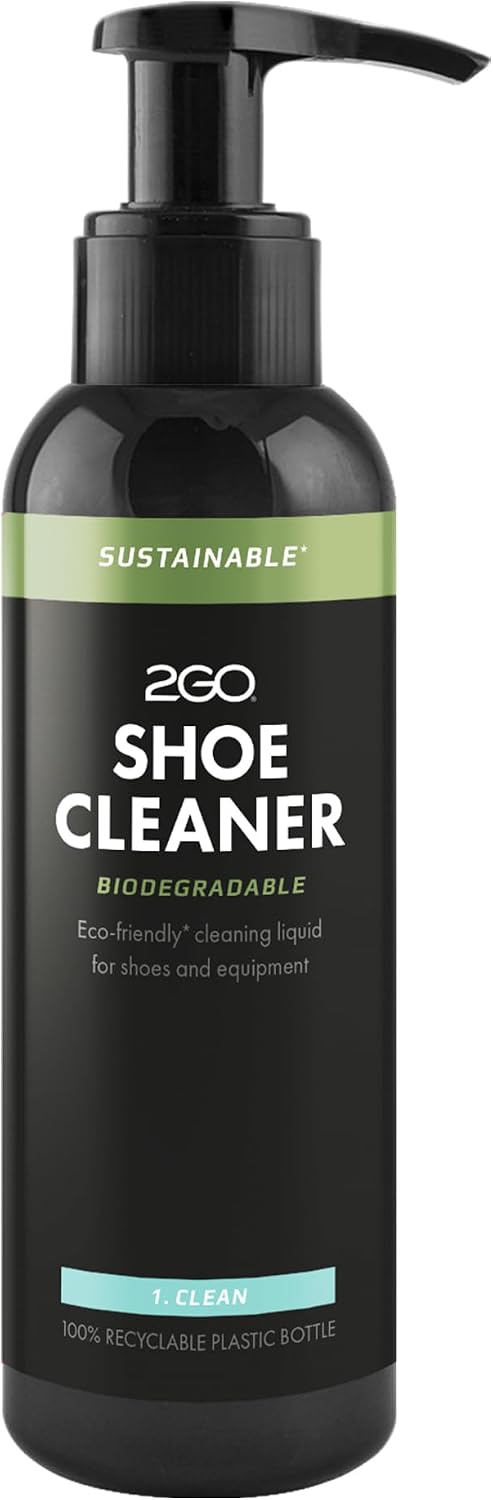 2GO Schuh-Reinigungsset - Sustainable Shoe Cleaning Kit, Umweltfreundlich, Mikrofasertuch, Bürste, a