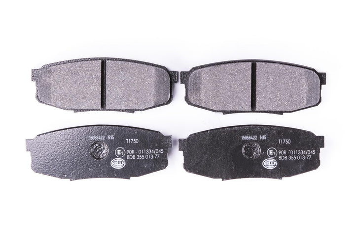HELLA PAGID 8DB 355 013-771 Bremsbelagsatz - T1750 - Dicke/Stärke: 17.4mm - Bremssystem: Advics - ni