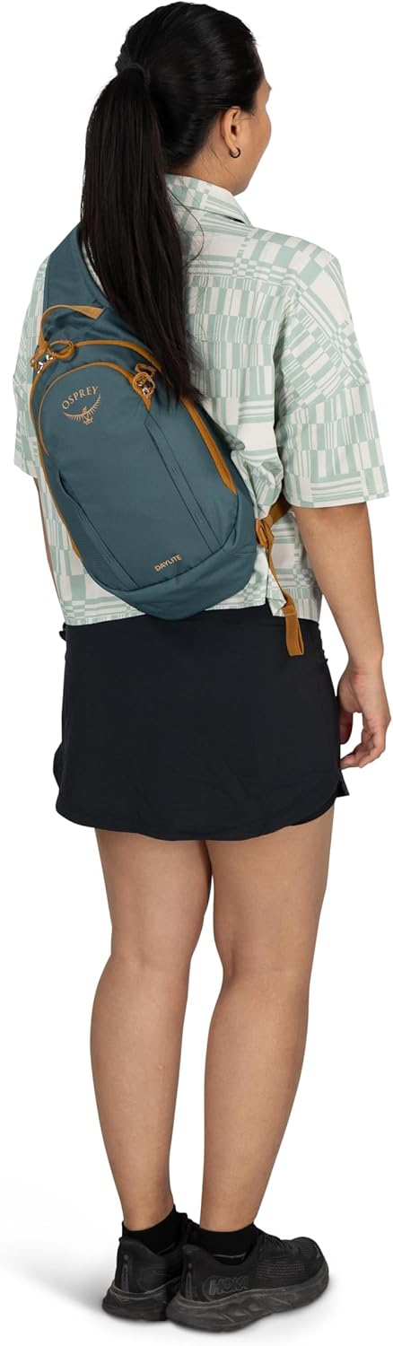 Osprey Daylite Unisex-Schultertasche, 5L, Iris Pink, Iris Pink