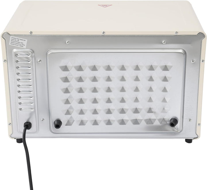 22L Elektrobackofen 1000W 220V Mini Backofen 60 Minuten Timer Einstellbarer Temperatur 120°C-250°C E