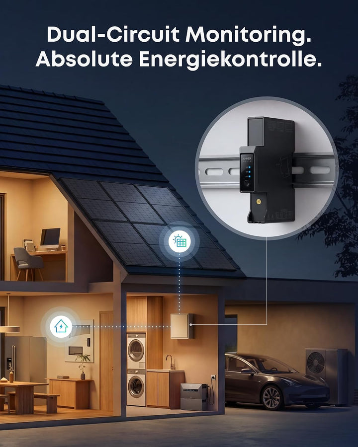 Anker SOLIX Smart Meter Gen 2 (Einphasig), Einphasig