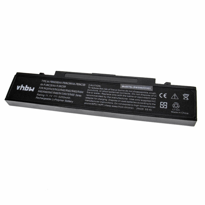 vhbw Akku kompatibel mit Samsung NP-RC410, NP-RC510, NP-RC710, NP-RF411, NP-RF511, NP-RF511-S01 Note
