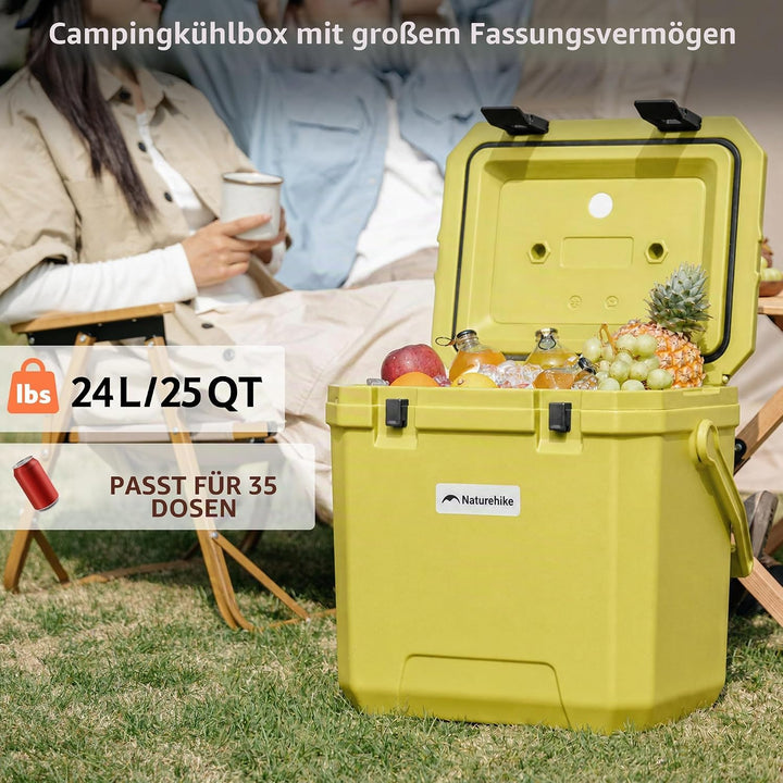 Naturehike Kühlbox 17 Liter/24 Liter/36 Liter Thermobox hochwertige PU Isolierbox 48 Std. Kühlleistu