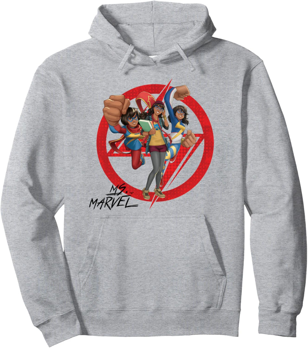 Marvel Rising Secret Warriors Ms. Marvel Costumes Pullover Hoodie