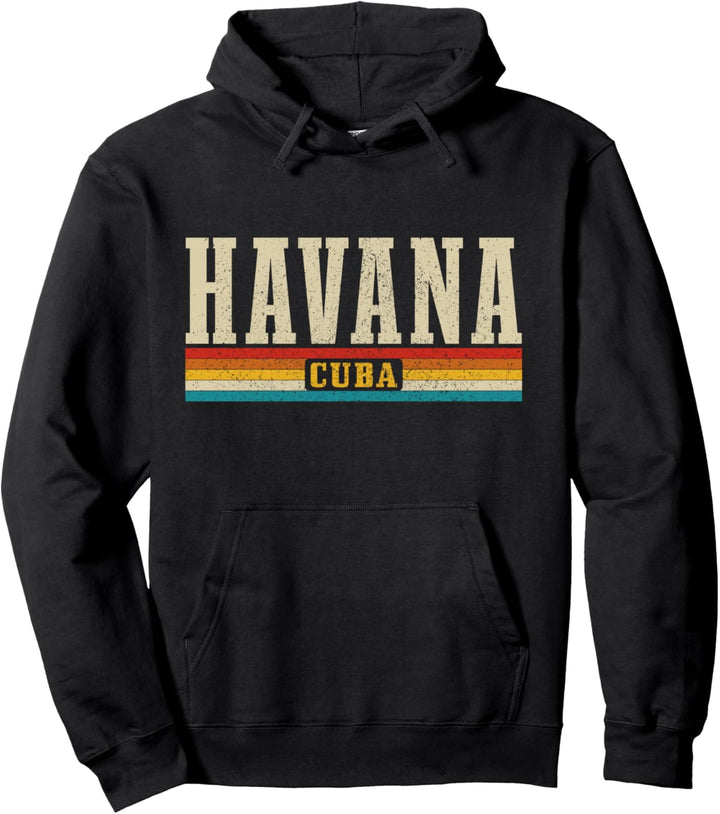 Havana Vintage Retro Cuba Pride Karibik Pullover Hoodie