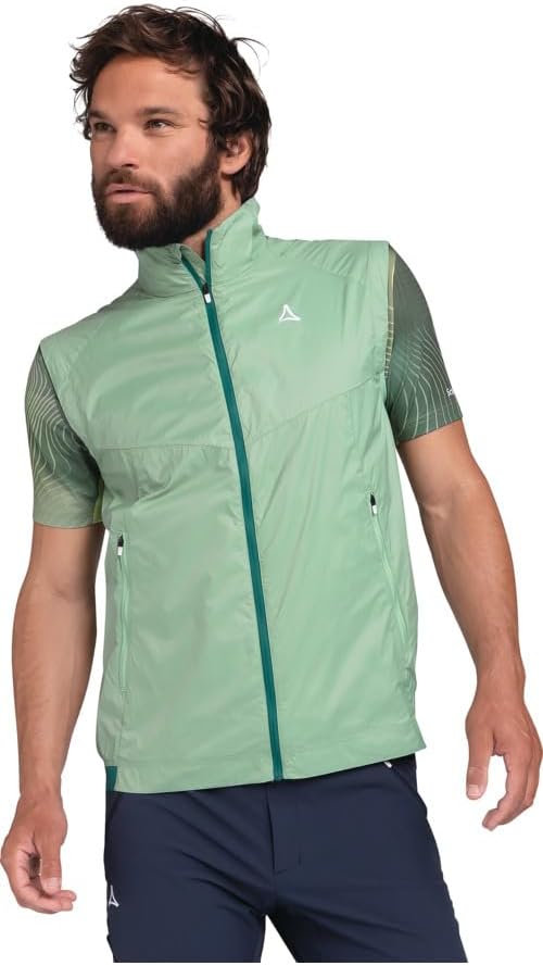 Schöffel Herren Weste 46 Matcha Mint, 46 Matcha Mint