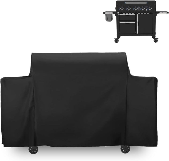 Pit Boss Ultimate Plancha 5 brenner Abdeckung (vollständige Abdeckung, mit Kordelzug, aus Polyester,