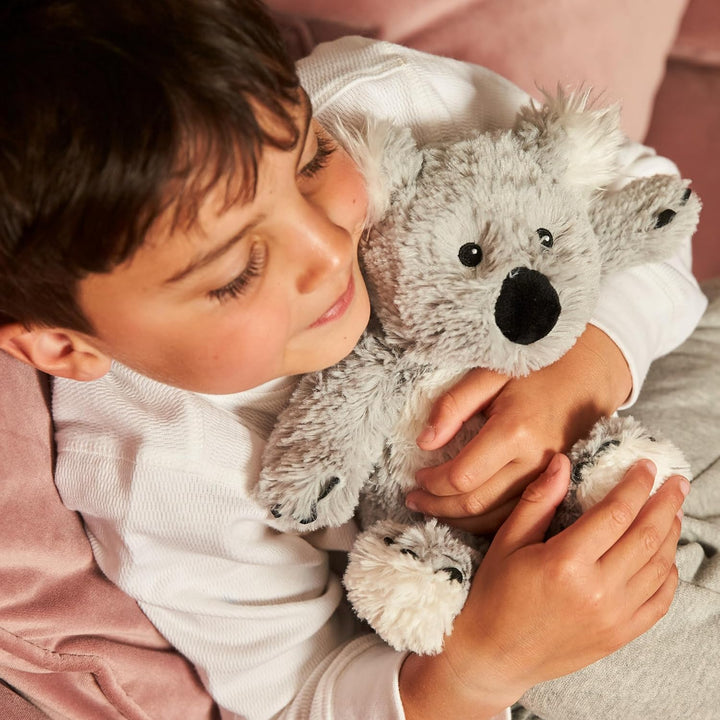 Warmies Junior Koala-Plüschtier, gewichteter Teddy mit französischem Lavendelduft, heisses oder kalt