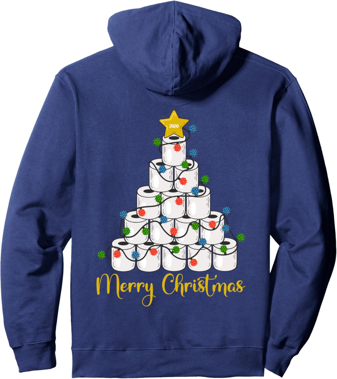 Weihnachten Hamsterkauf I Klopapier Weihnachtsbaum Pullover Hoodie