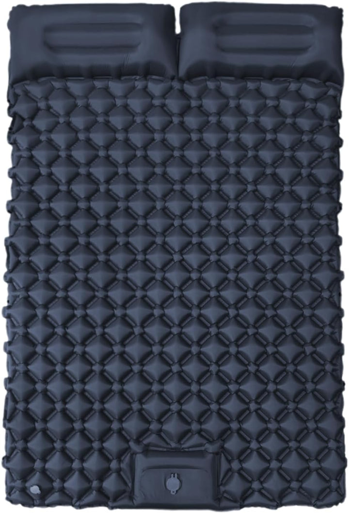 Isomatte Camping, 190x120x5cm Ultraleicht Outdoor Camping Isomatte Aufblasbare Mit Kissen, Wasserdic