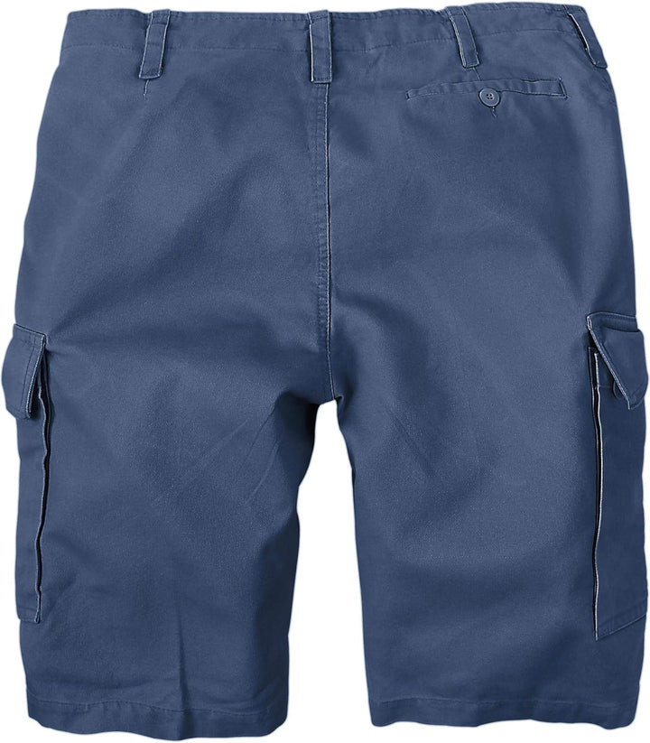 normani BW Herren Bermuda Shorts aus robustem Moleskingewebe, Navy