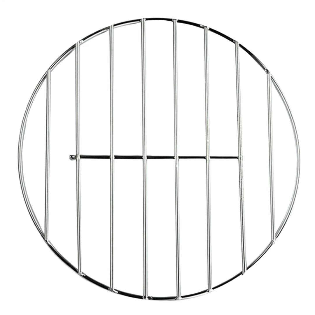 Grillrost, runder Drahtgitter, 48 cm, Edelstahl-Konstruktion und hitzebeständiges Design, Grillgitte