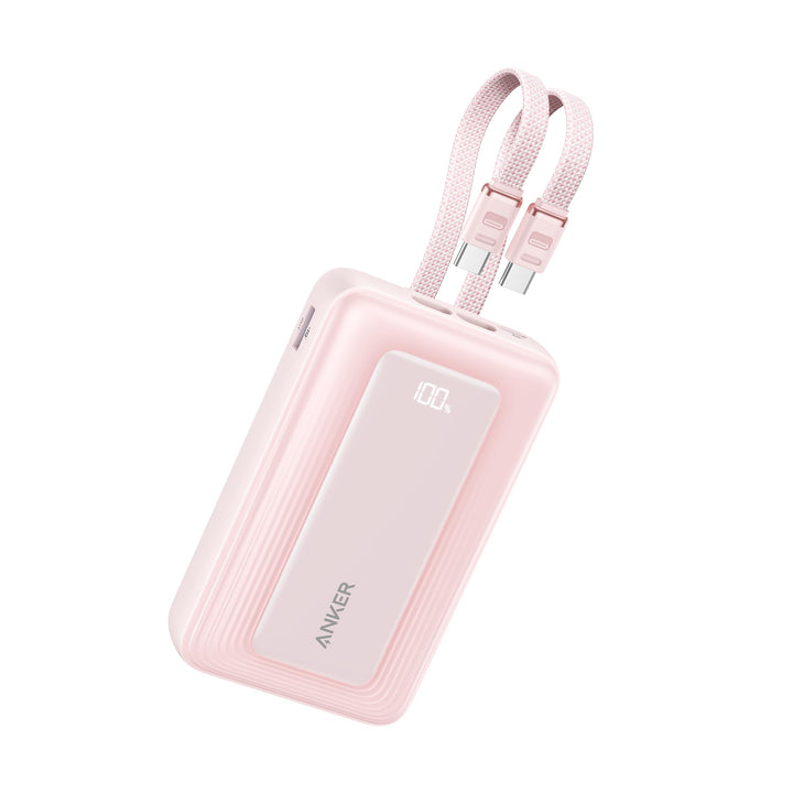 Anker Zolo Powerbank (2025 Upgrade), 45W Schnellladung, 20000mAh Akku-Pack, Zwei integrierte USB-C K