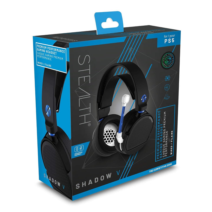 Playstation 5 Stereo Gaming Headset Shadow V Black
