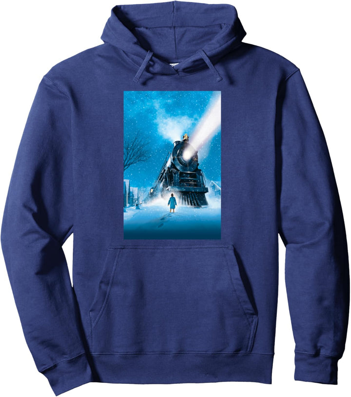 The Polar Express Train Poster Weihnachten Pullover Hoodie