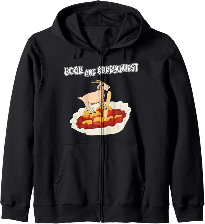 Herren Currywurst Männer Bratwurst, Bock Auf Currywurst Kapuzenjacke