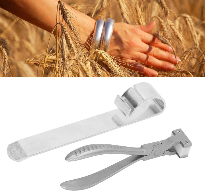 Jenngaoo 2 Stück Armband-Biegemaschine Edelstahl Biegezange