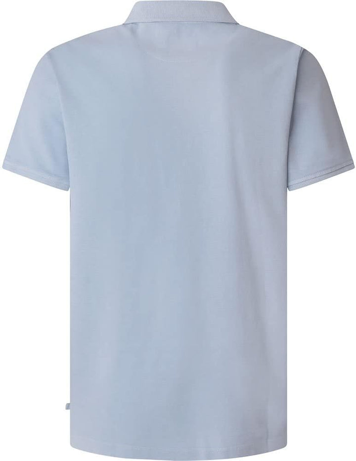 Pepe Jeans Herren Oliver Gd Polo, Blau (Bleach Blue)