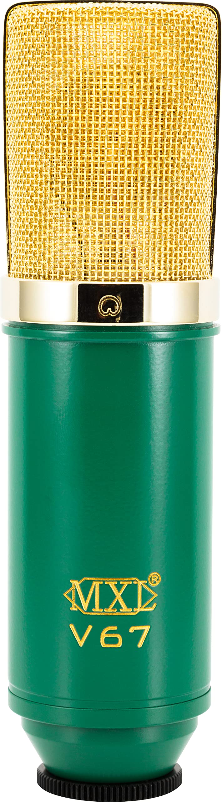 MXL V67G Large Capsule Condenser Mikrofon, grün / gold, MXL V67G