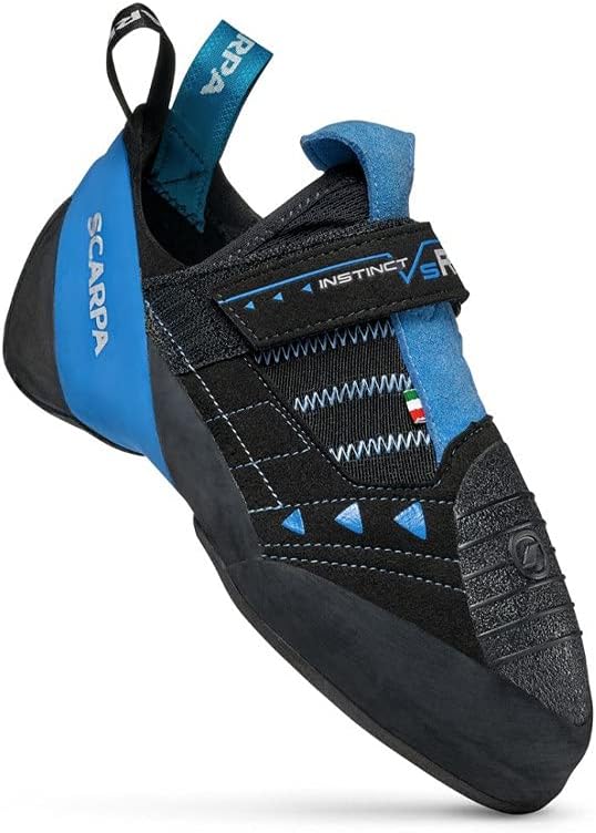 Scarpa Instinct VSR Kletterschuhe, Black-Azure, EU 37.5