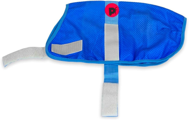 Petface Petface kühlender Sommer-Hundemantel, 50 cm blau 50 cm, blau 50 cm