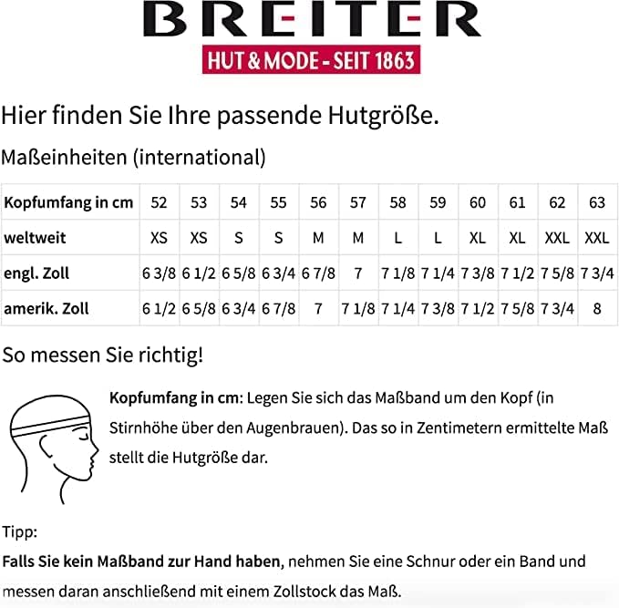 Laulhere Original Herren Baskenmütze | Barett | Made IN France - aus 100% Merino-Wolle 55 Braun, 55