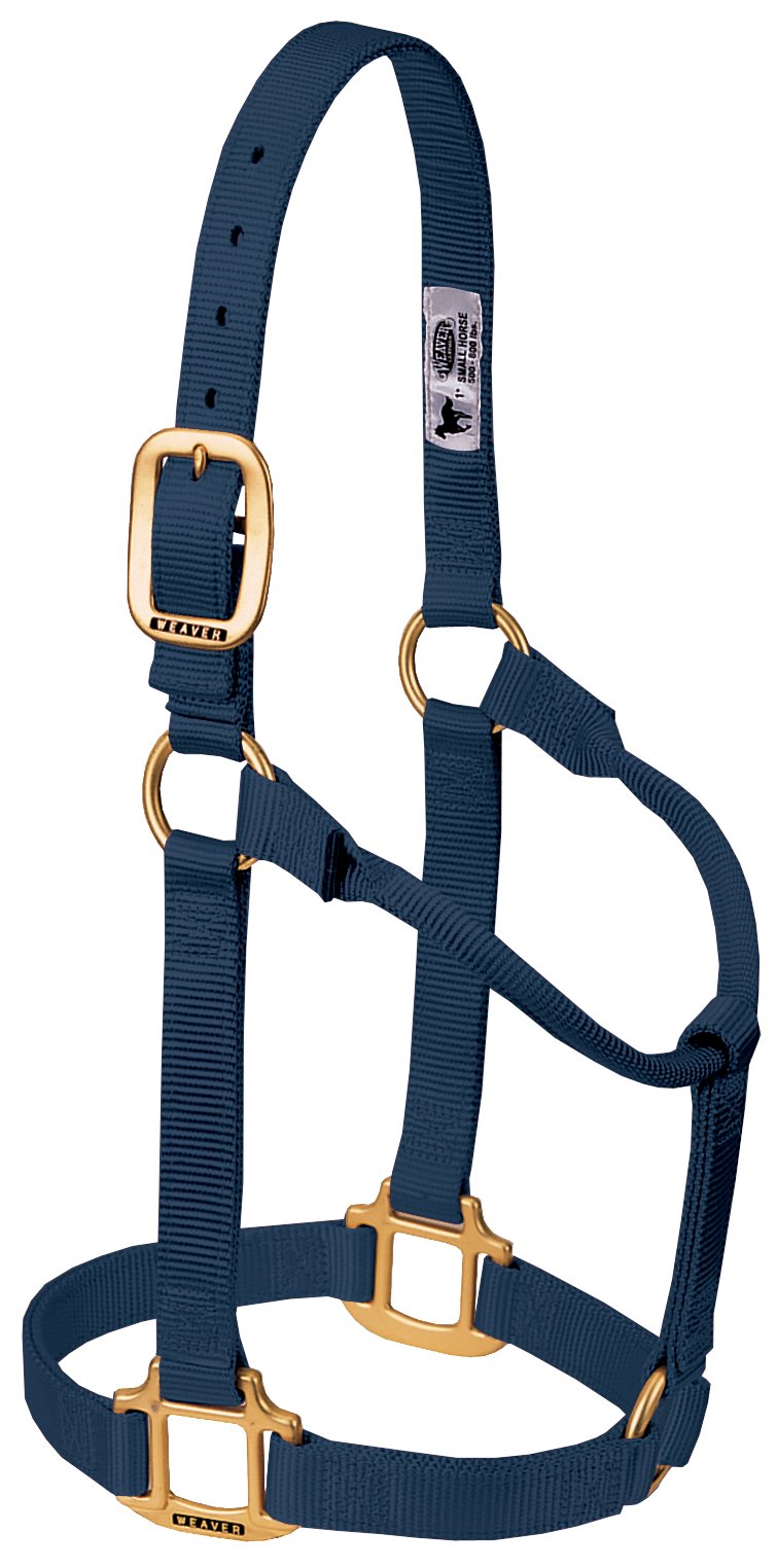 WEAVER Leather, Nicht verstellbares Halfter Marineblau Large Horse, Marineblau Large Horse