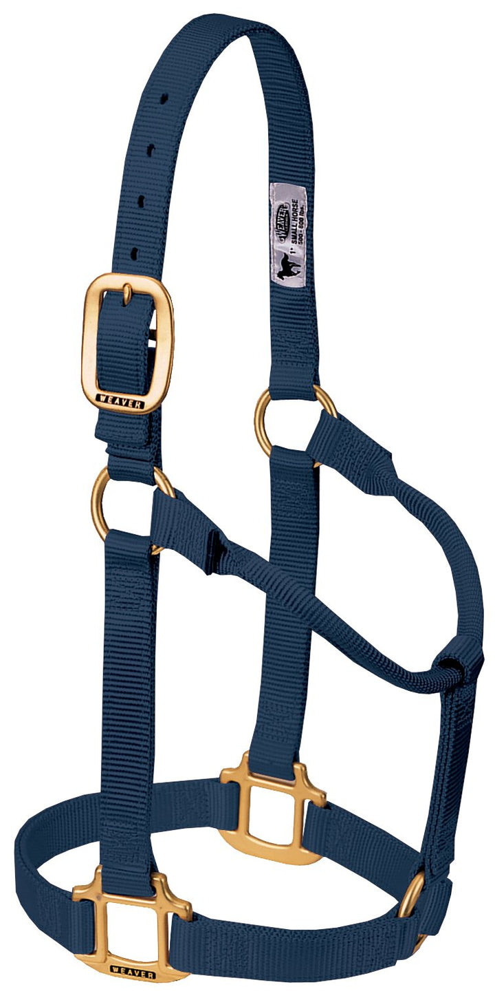 WEAVER Leather, Nicht verstellbares Halfter Marineblau Large Horse, Marineblau Large Horse
