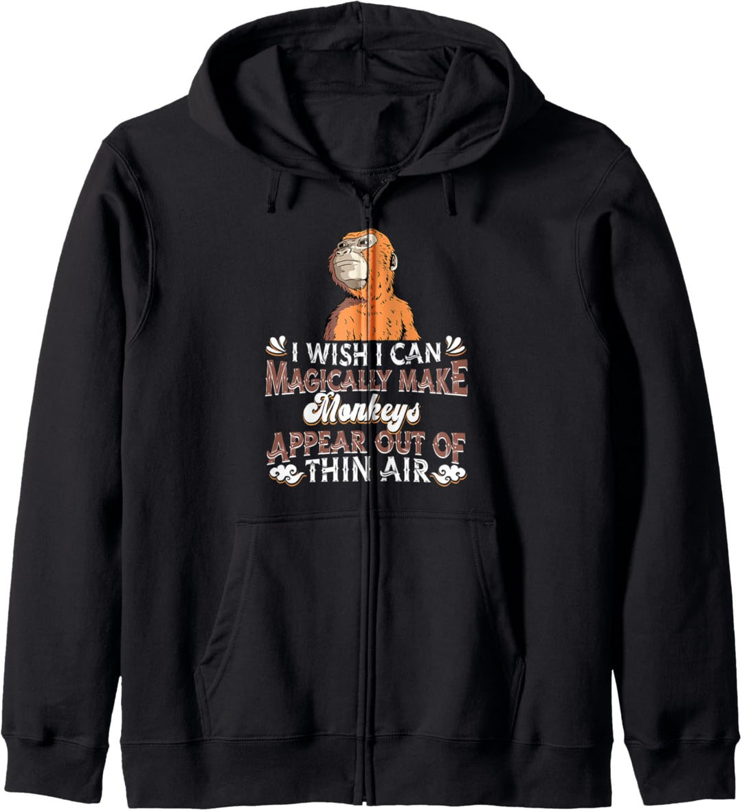 Affe Primat Schimpanze - Affe Kapuzenjacke