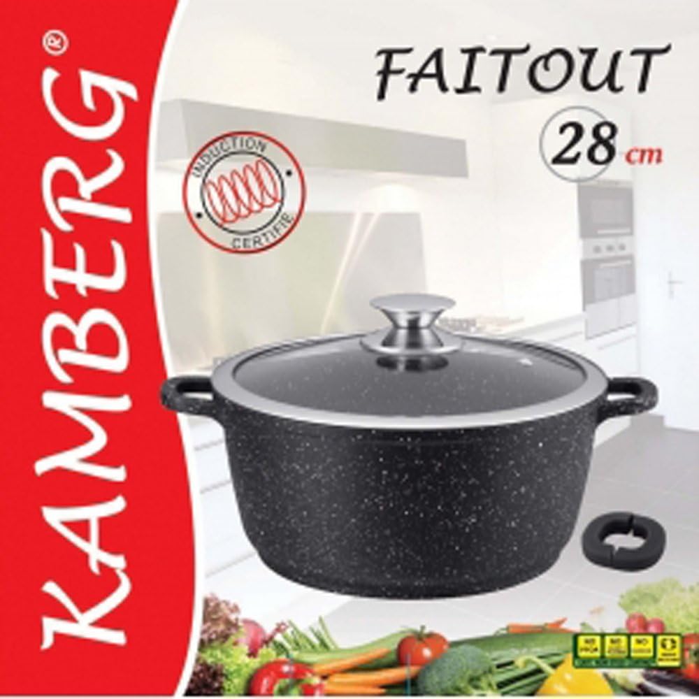 Kamberg Kochtopf 24/28 cm für alle Herdarten