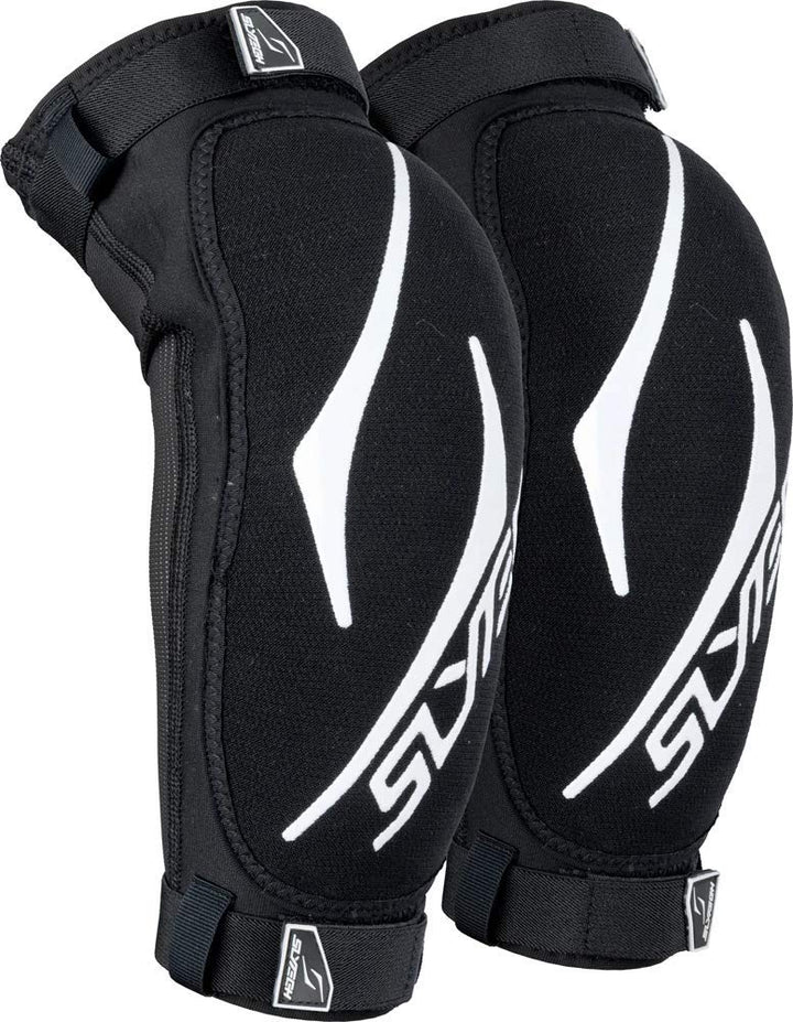 SLYTECH Ellbogenschützer Elbowpro Noshock Xt Kevlar, Black/White, L/XL