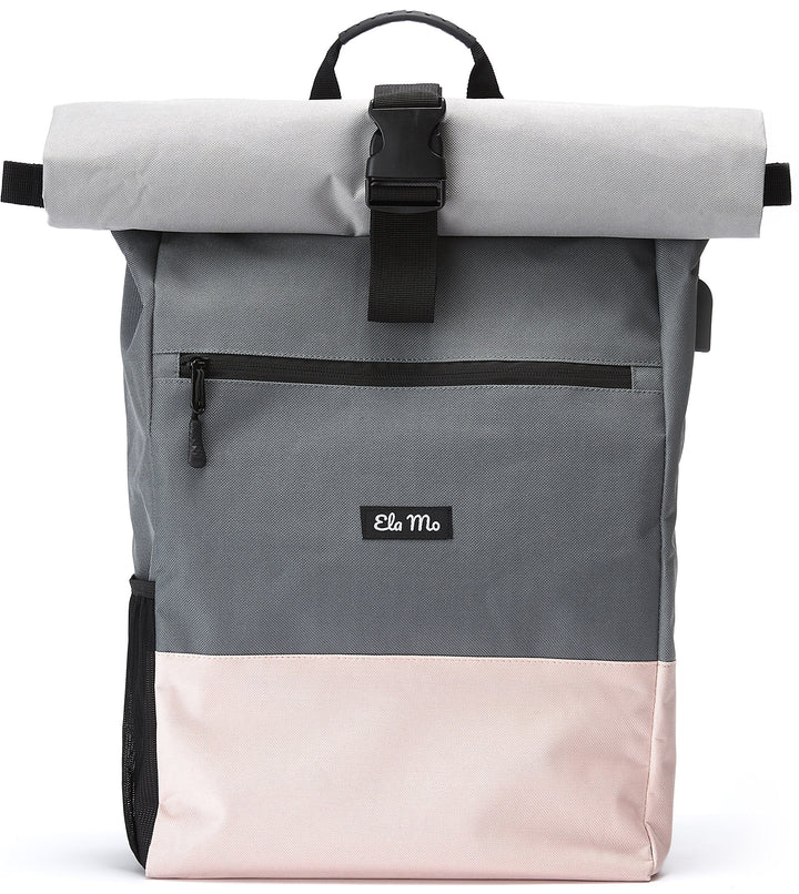 Ela Mo’s Rucksack Damen | Schön und Durchdacht | für Uni Reisen Freizeit Job | mit Laptopfach &amp; Anti