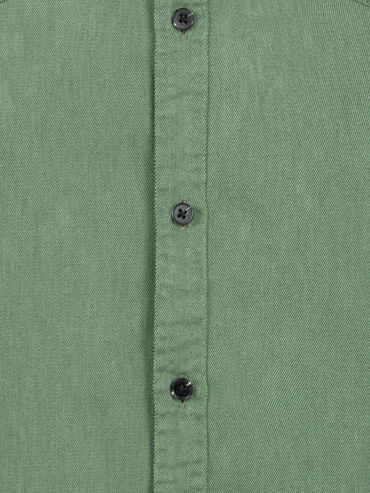 Rock Creek Jeanshemd Herren Denim Langarm H-339 S Dunkelgrün, S Dunkelgrün