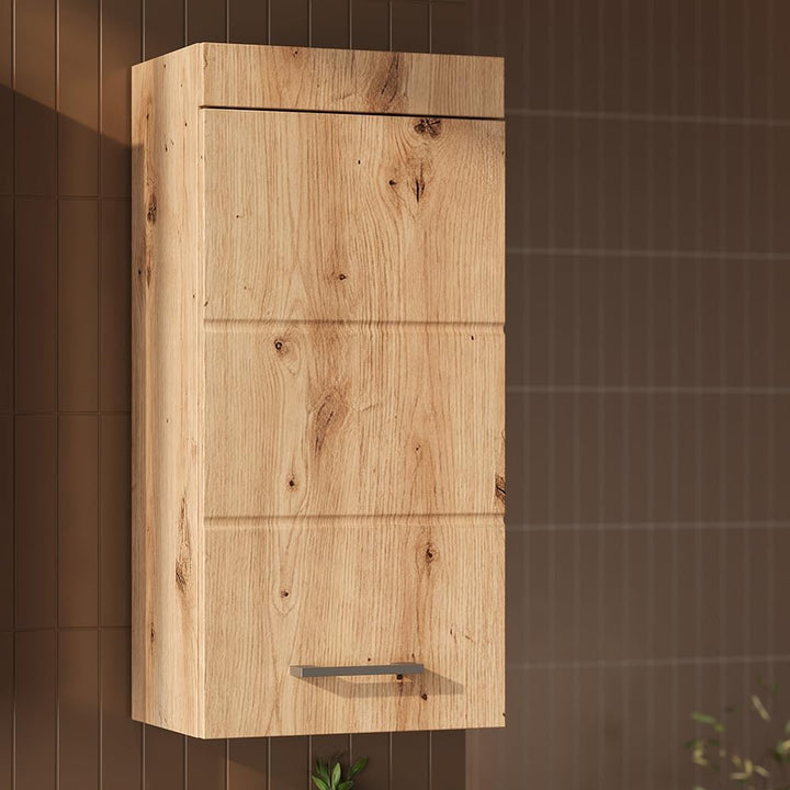 Vicco Badschrank Luna, Eiche, 37 x 77 cm Eiche Hängeschrank, Eiche Hängeschrank