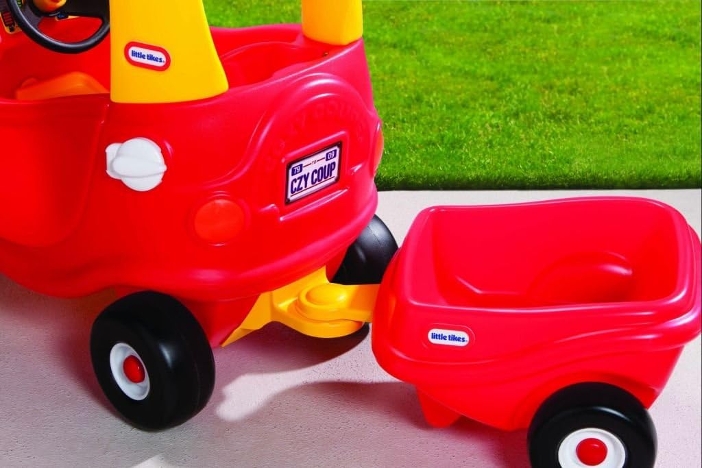 Little Tikes Cozy Coupe-Anhänger. Für Spielzeug &amp; Puppen. Robuste Konstruktion für Drinnen und Draus