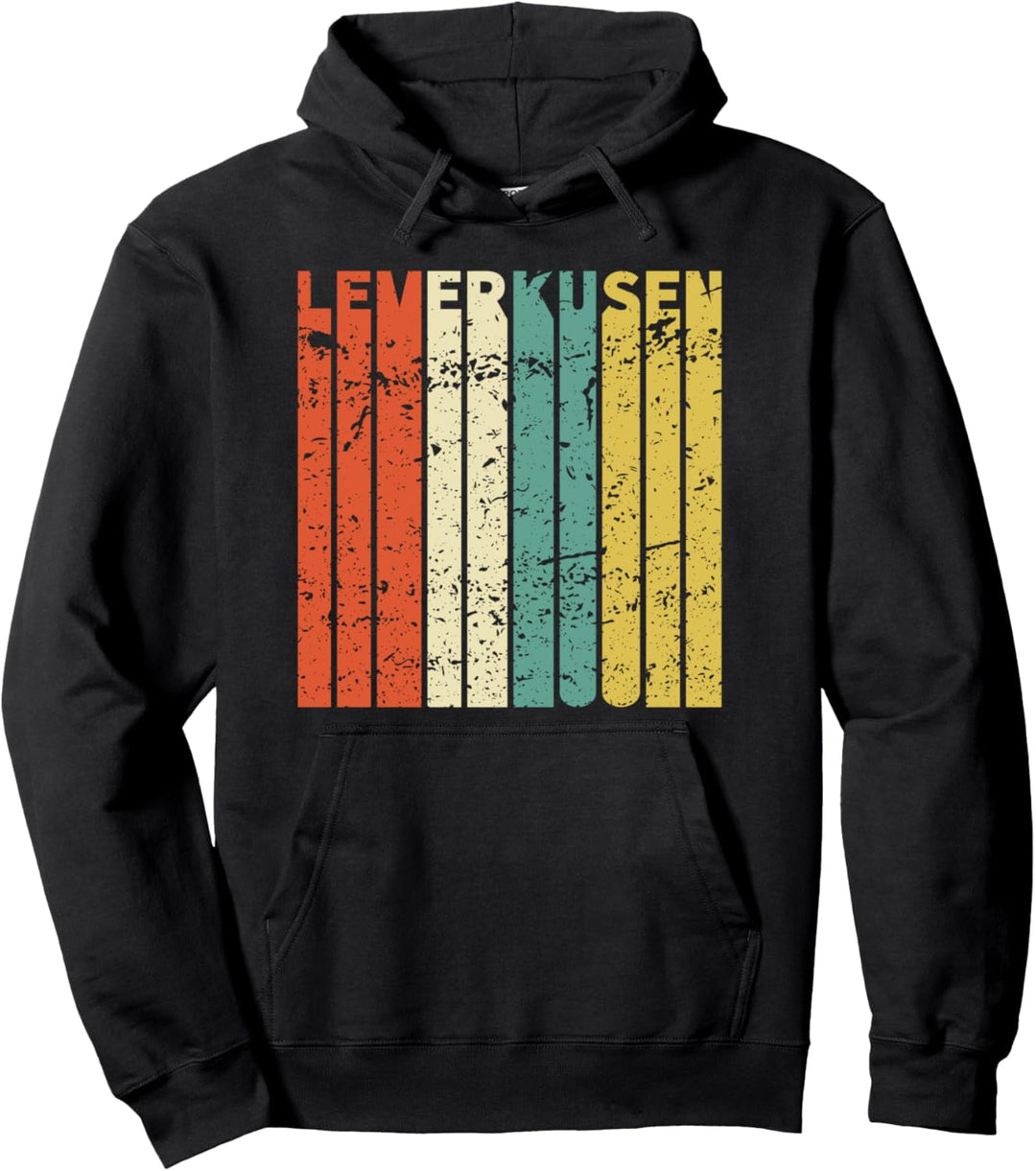 Retro Leverkusen Einwohner Stadt Leverkusener Pullover Hoodie