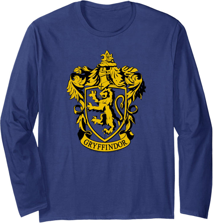 Harry Potter Gryffindor Simple Crest Langarmshirt
