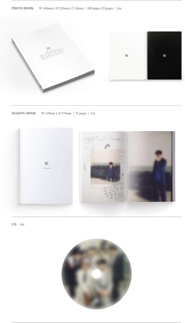 BTS Bangtan Boys – BE Deluxe Edition Album + On Pack Poster