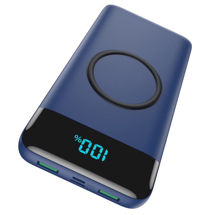 Wireless Powerbank Schnellladen 26800mAh, Power Bank 25W PD3.0+QC4.0, 15W Wireless Charger Powerbank