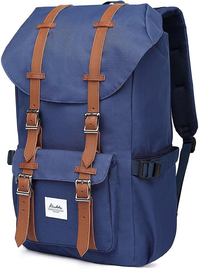 KAUKKO Unisex Ep5 Rucksack 45 x 27 x 17cm (HxBxT) (Nblau 2pcs), 45 x 27 x 17cm (HxBxT) (Nblau 2pcs)