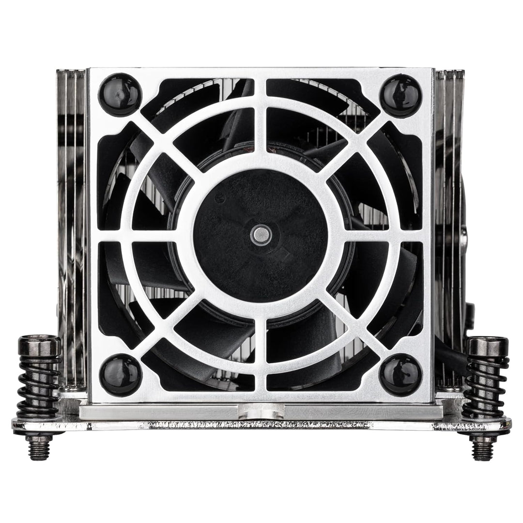 SilverStone Technology XE02-2066S - 2-HE-SFF-Server/Workstation-CPU-Kühler für Sockel Intel LGA 2011