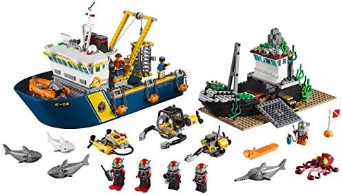 LEGO City 60095 - Tiefsee-Expeditionsschiff Erkundungsschiff, Erkundungsschiff