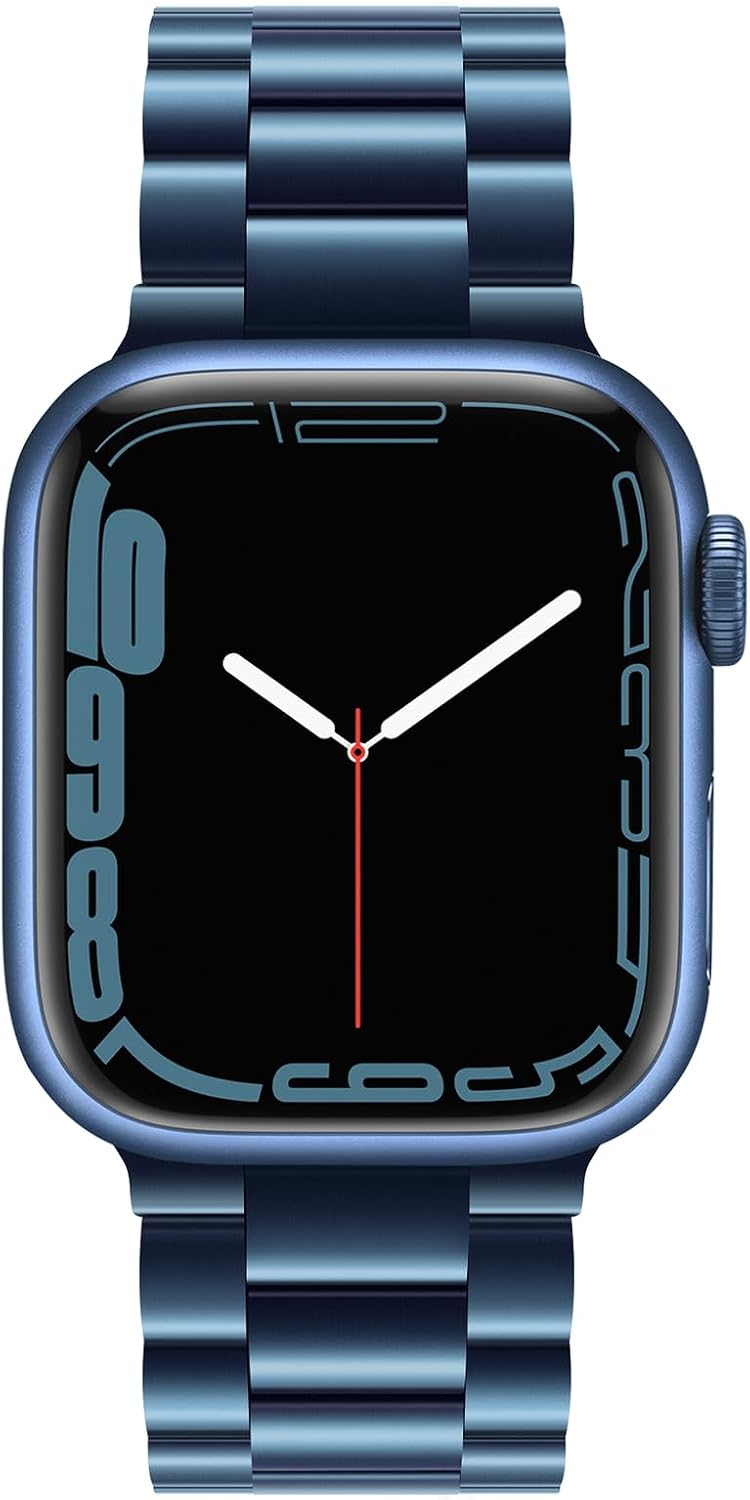 Tasikar Armband Kompatibel mit Apple Watch Armband 41mm 40mm 38mm Prämie Edelstahl Metall Ersatz Arm