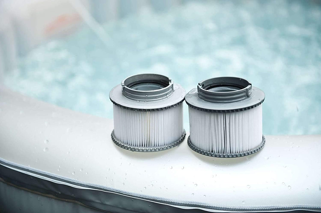 Miweba MSpa Filterkartusche 2 x Whirlpool Wasserfilter für aufblasbaren