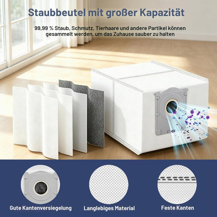 Zubehör für ECOVACS DEEBOT T90 Omni/T90 PRO Omni/X12 PRO Omni Roboterstaubsauger Ersatzteile 23er-Pa